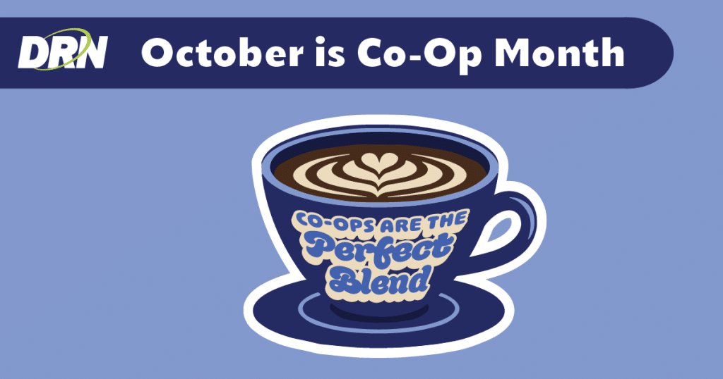 October is Cooperative month.